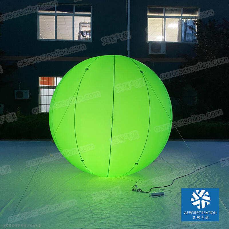 Inflatable Green Balloon Decoration