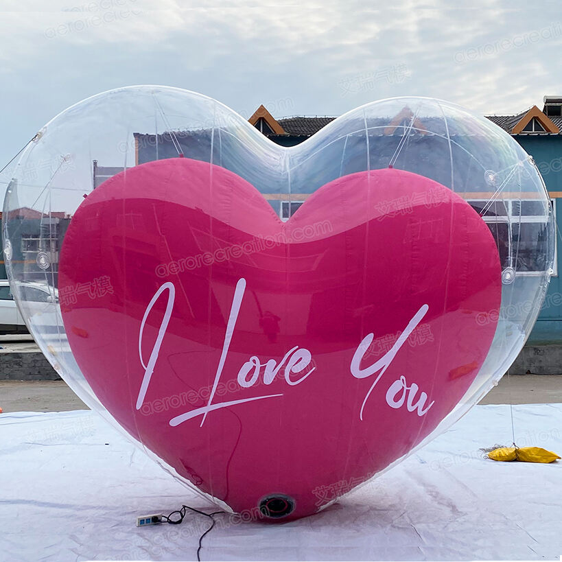 Double-layer Inflatable Heart Shape