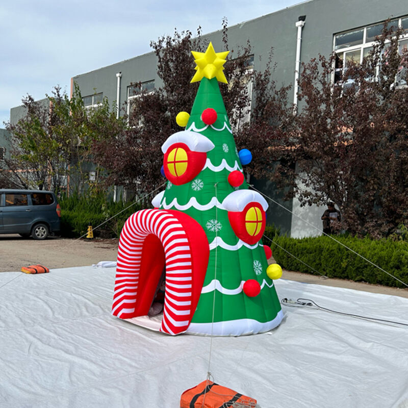 Giant Inflatable Christmas Tree Hole Tent