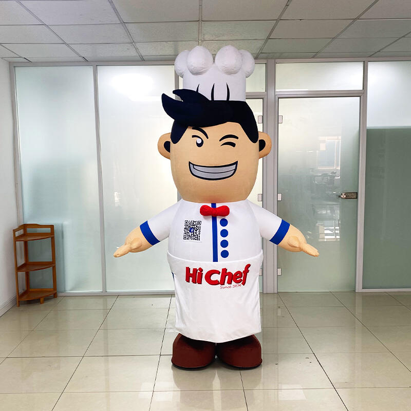 Inflatable chef Mascot