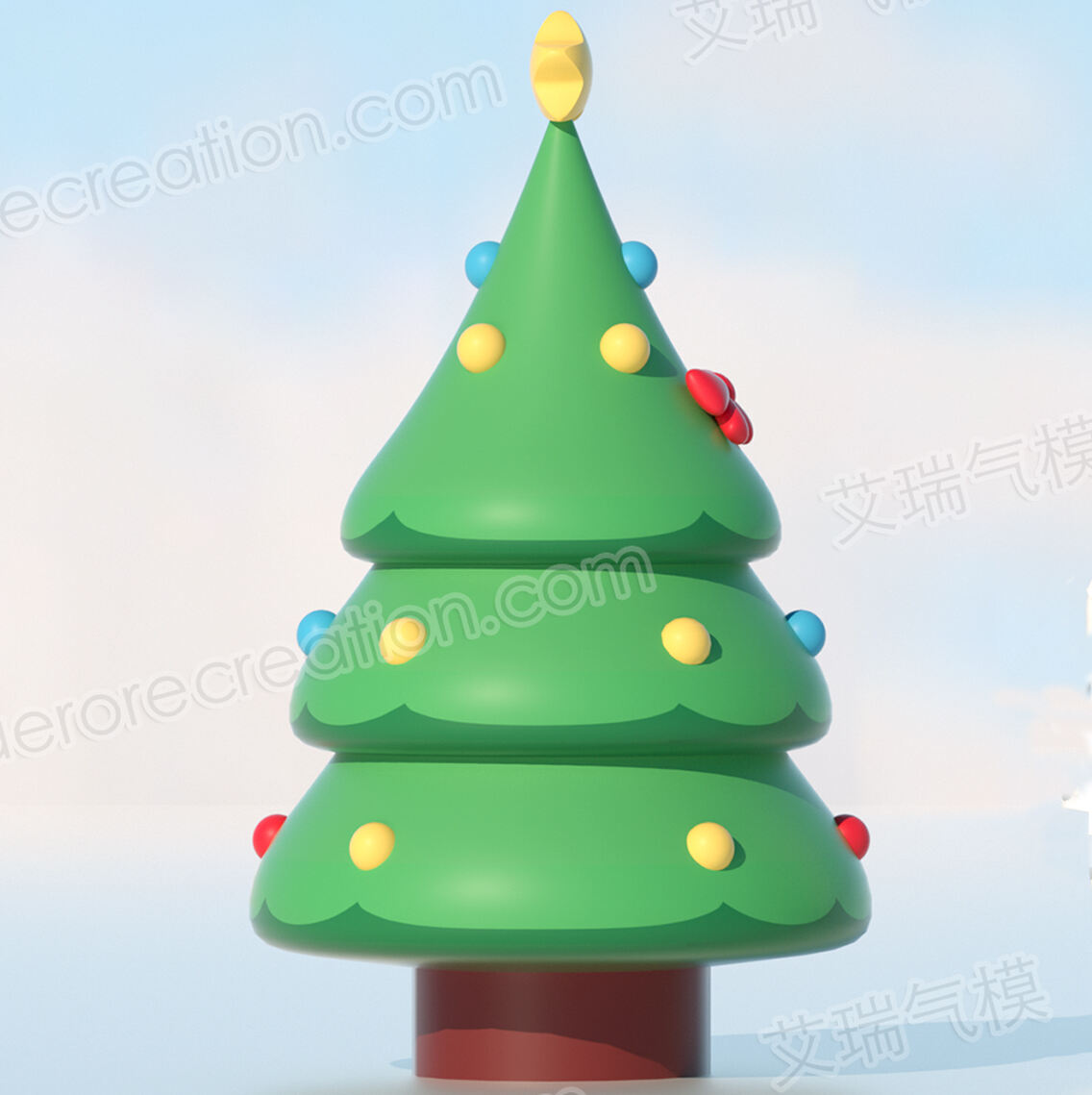 Party Decoration Inflatable Christmas Tree