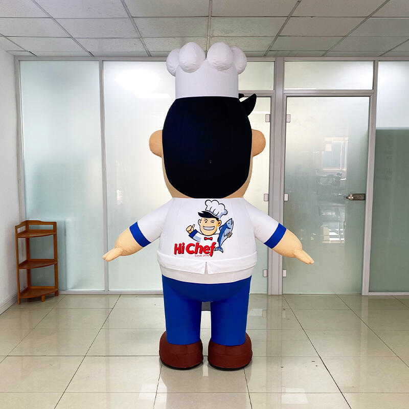 Inflatable chef Mascot