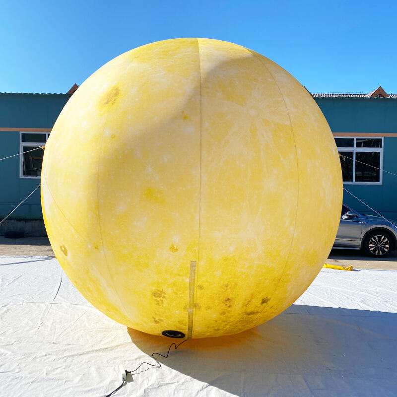 Inflatable moon