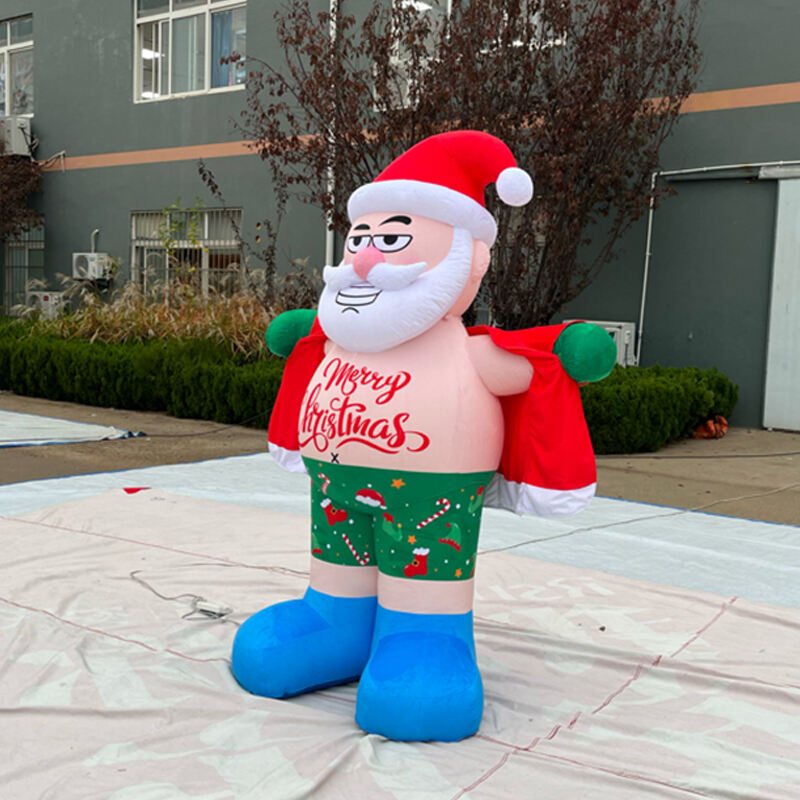 New Funny Inflatable Santa Claus