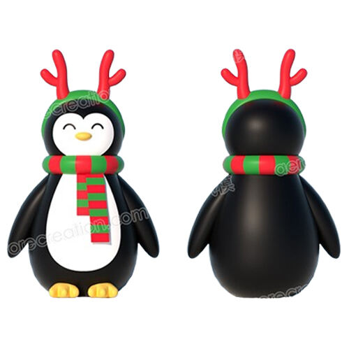 Funny Inflatable Xmas Penguins