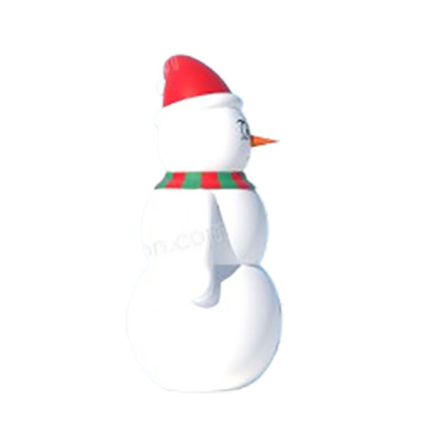 Inflatable Christmas Mad Snowman 