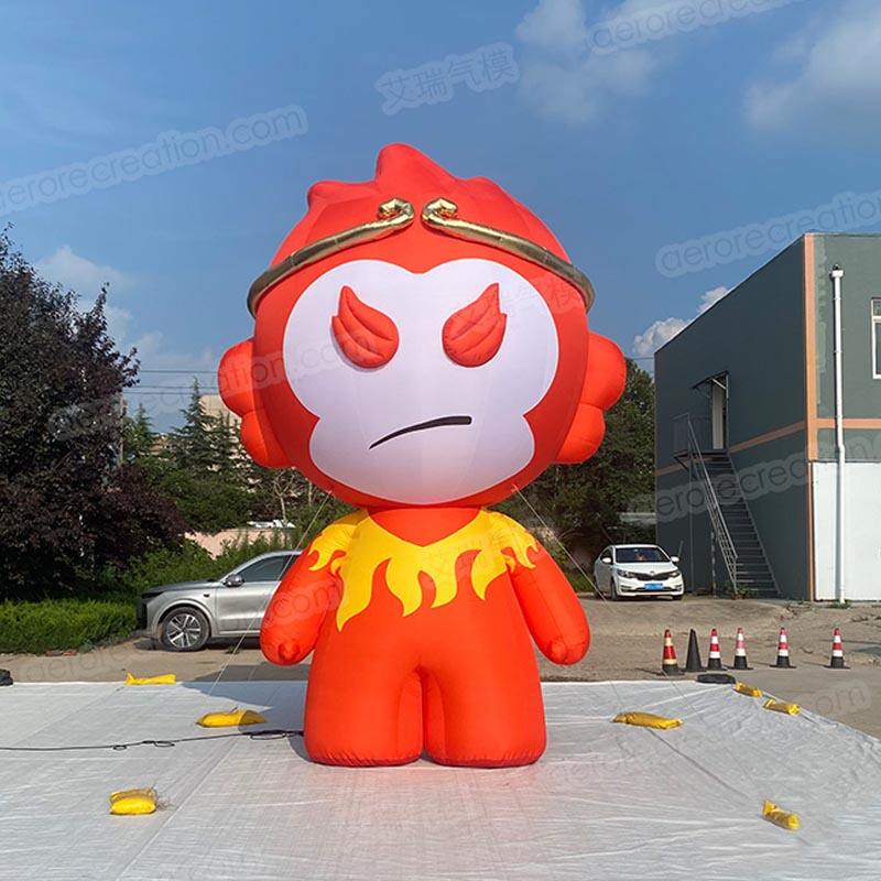 Inflatable Angry Monkey Mascot