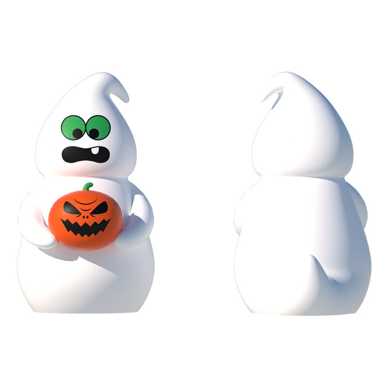 Inflatable Halloween Ghost with Pumpkin