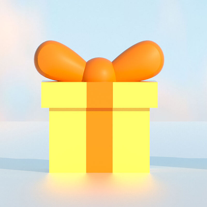 Cartoon Inflatable Gift Box