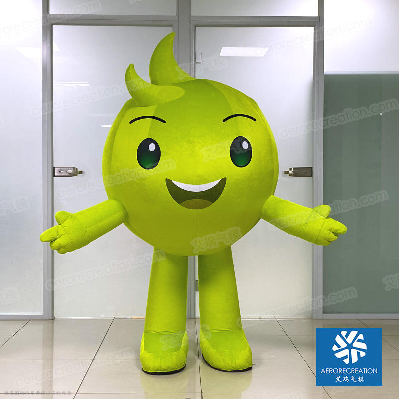 Mobile Inflatable Cartoon Mascot Costume