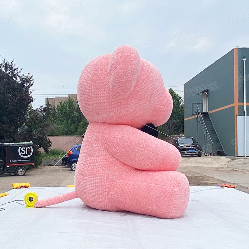 Inflatable Pink Teddy Bear