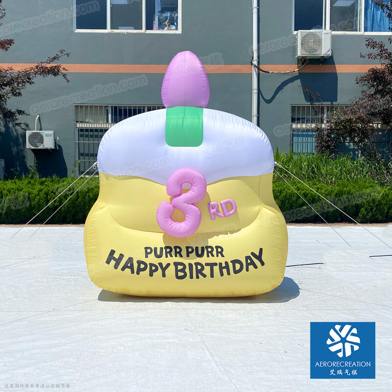 Advertising Inflatable Anniversary Cake