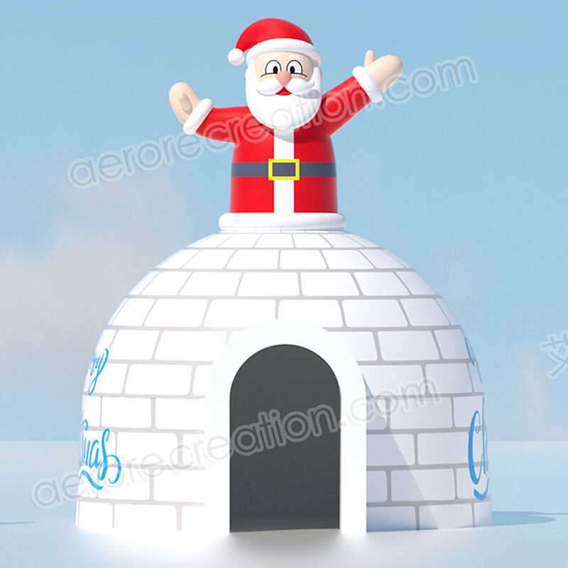 Giant Inflatable Christmas Igloo