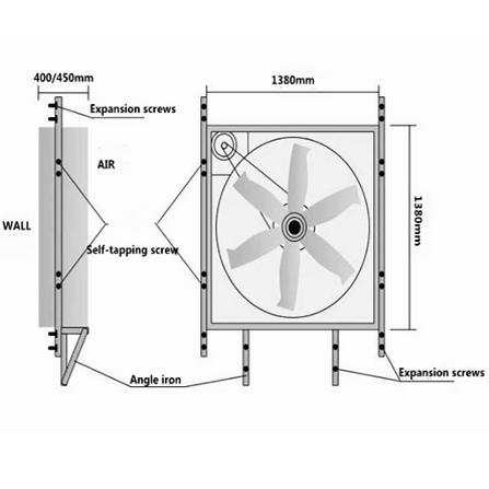 How to Install the Exhaust fan