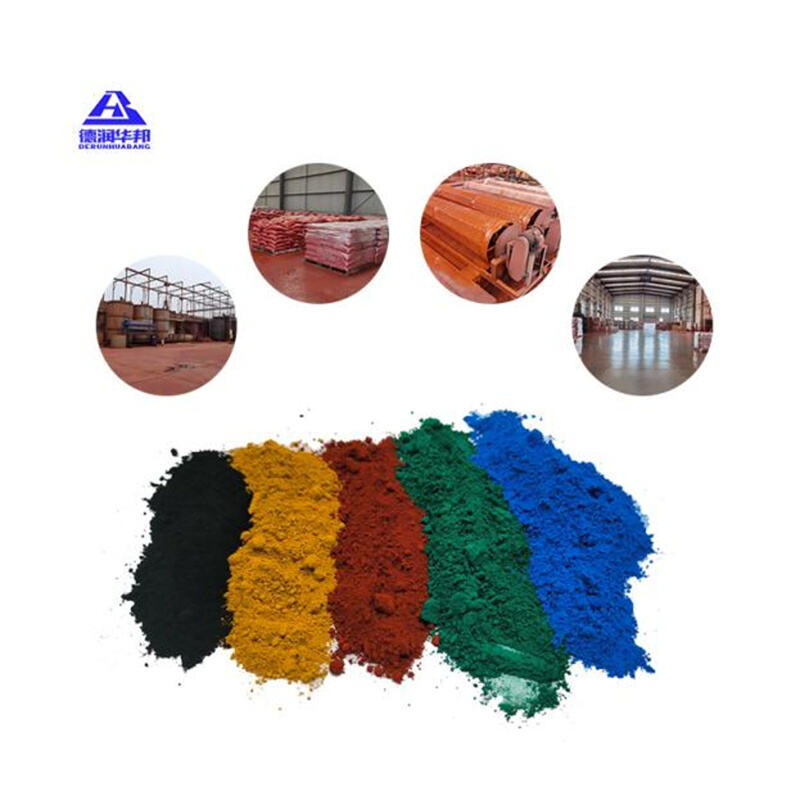Iron oxide pigment Iron oxide red building materials coating rubber plastic paper diatom mud inorganic pigment