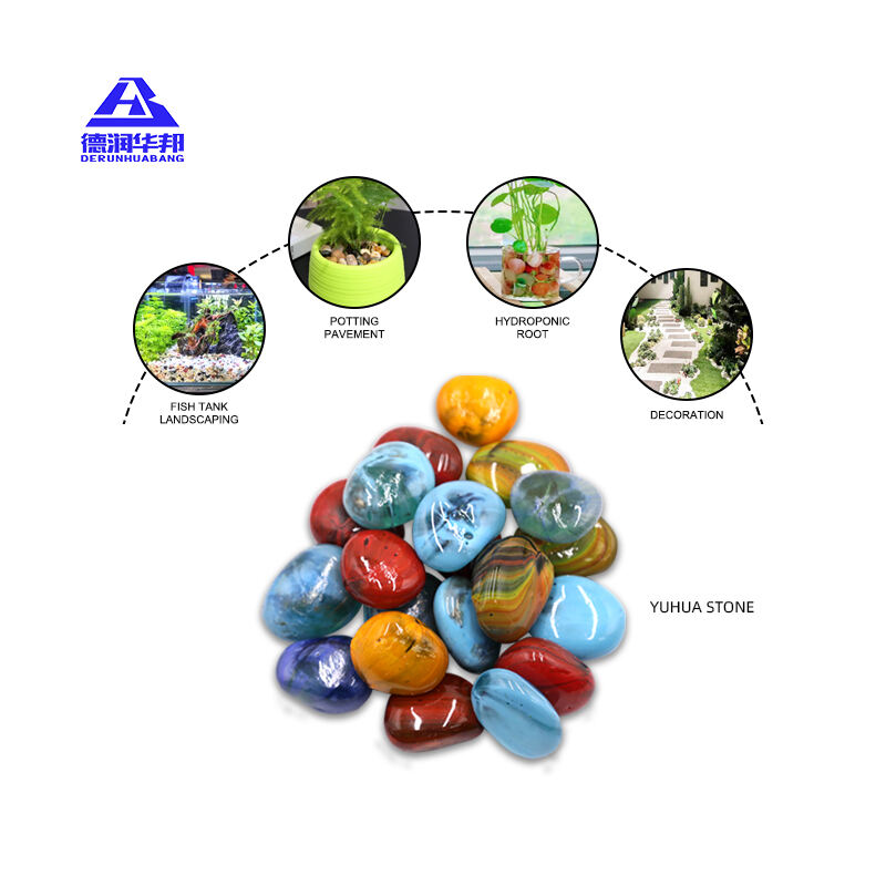 Yuhua Stone Desktop Decorations Courtyard Embellishments and Creative DIY Materials for Home Display Outdoor Adornment and Handicraft Making