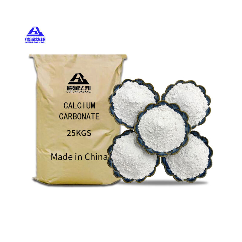 Pure white calcium carbonate powder for coating painting