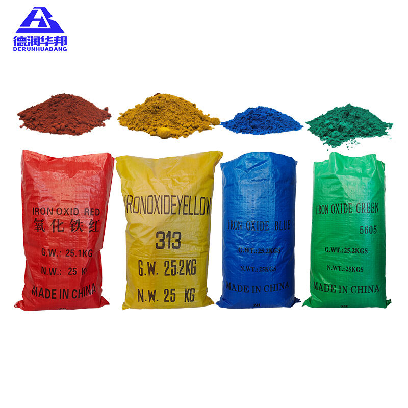 Iron oxide pigments for sustainable manufacturing circular economy adaptation color durability performance multi industry integration eco friendly production decorative application construction coloring industrial