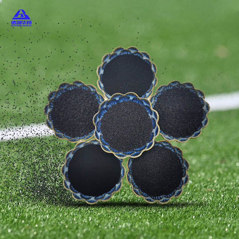 Eco-friendly Rubber Granules & Rubber Powder Wholesale Waste Tire Recycled Rubber Particles EPDM Color Granules for Runway & Turf Infill/Asphalt Modification/Waterproof Materials