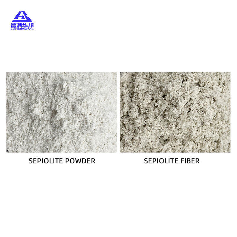 Sepiolite fiber thermal stability delivering adsorption reinforcement and fire resistance for refractory materials adsorbent regeneration and specialty fillers applications
