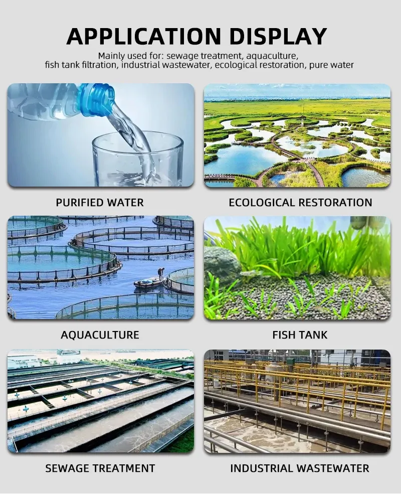 The Supply of Bio-ceramite Filter Material for Aeration Filter Is Stable and Moisture-proof factory