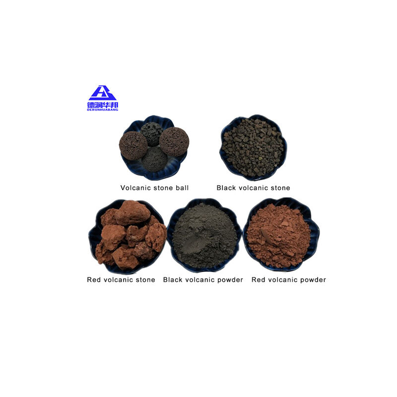 Sewage treatment filter material constructed wetland volcanic rock garden greening fish tank