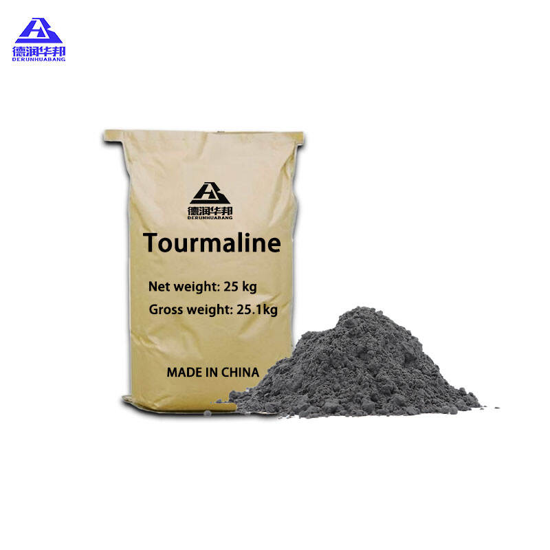 Tourmaline Powder Ultrafine Nano Surface-Treated Tourmaline With Polarization Mechanical Strength Heat Resistance For Polymer Composite Reinforcement Adhesive Additive Coating Modifier And Wastewater Purification Aiding Industrial Production