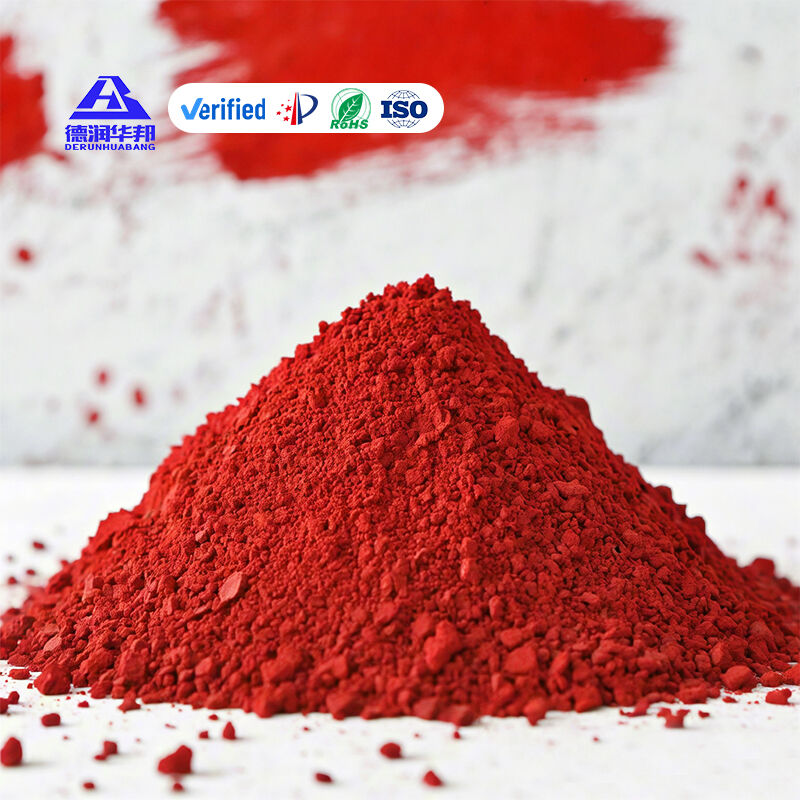Iron oxide pigments—the largest category of inorganic colored pigments