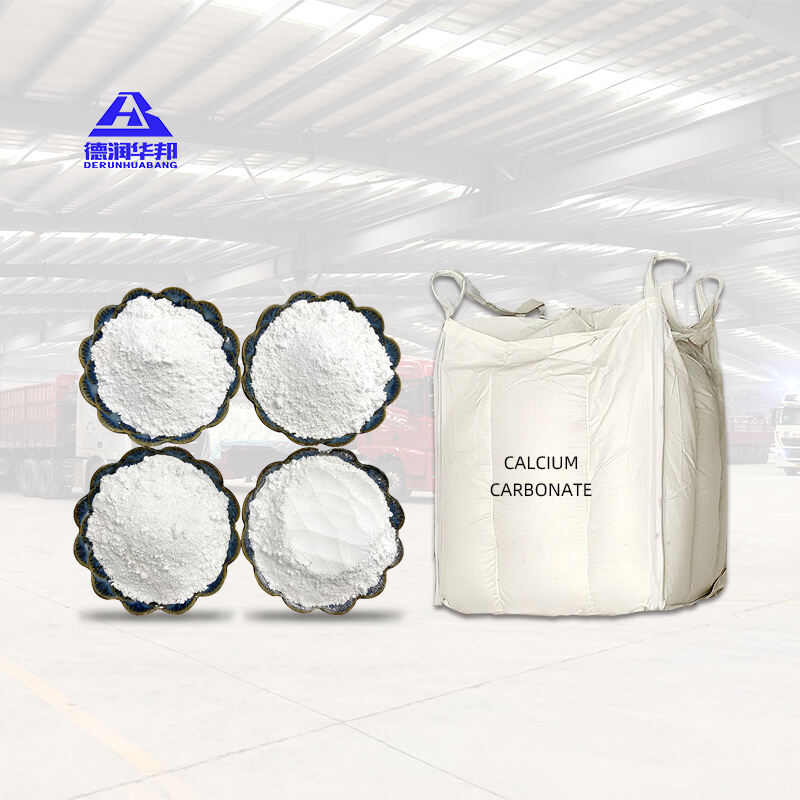 Pure white calcium carbonate powder for coating painting