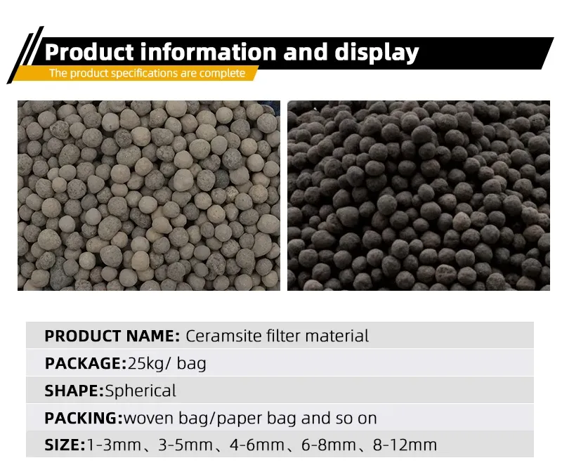 The Supply of Bio-ceramite Filter Material for Aeration Filter Is Stable and Moisture-proof supplier