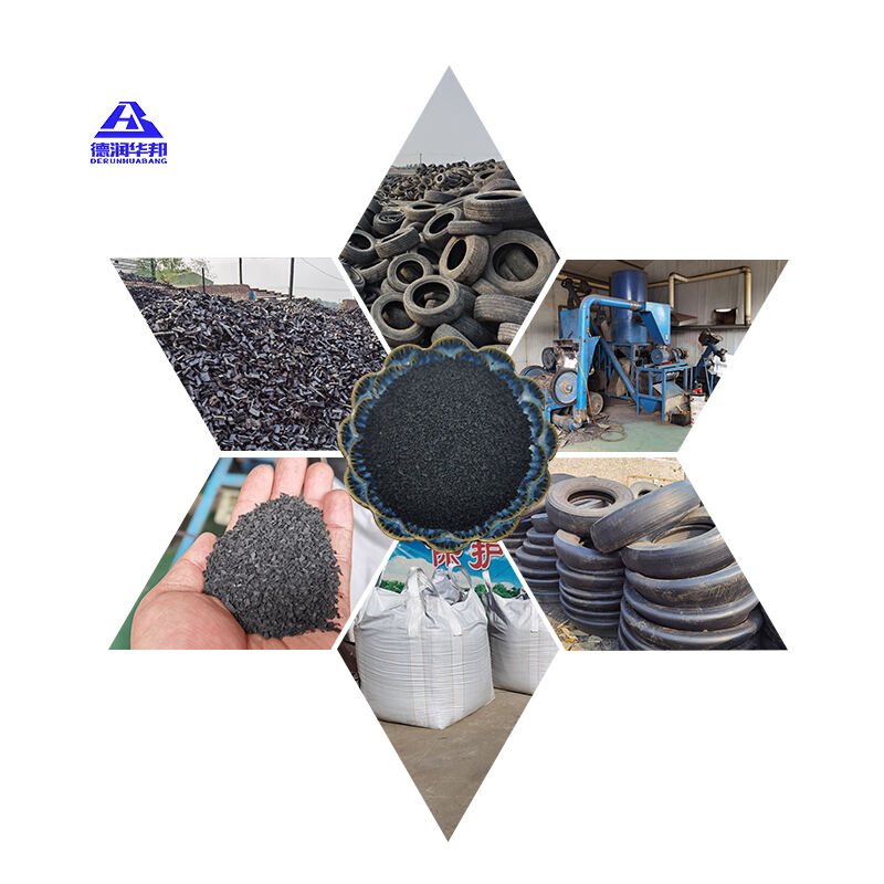 Rubber Granules from Waste Tire Recycling Enhancing Asphalt Paving Durability Improving Sports Surfaces Resilience Boosting Construction Materials Performance Supporting Industrial Filler Applications