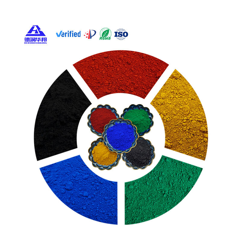 Iron Oxide Pigment for Various Paint Coloring and protection Substances Waterborne Interior and Exterior Paint Paper Making