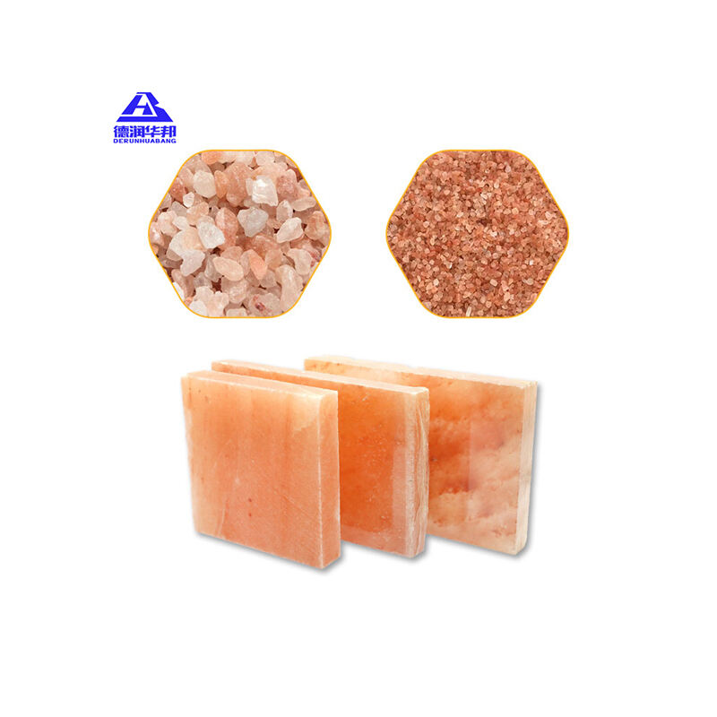 Salt bricks for residential community common area maintenance in gyms and lounge spaces to improve air quality and maintain comfortable environment for residents