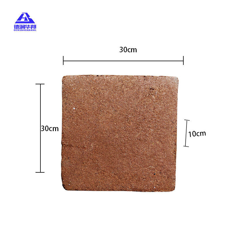 Жашылча өстүрүү гүл өстүрүү үчүн Coconut Coir Brick