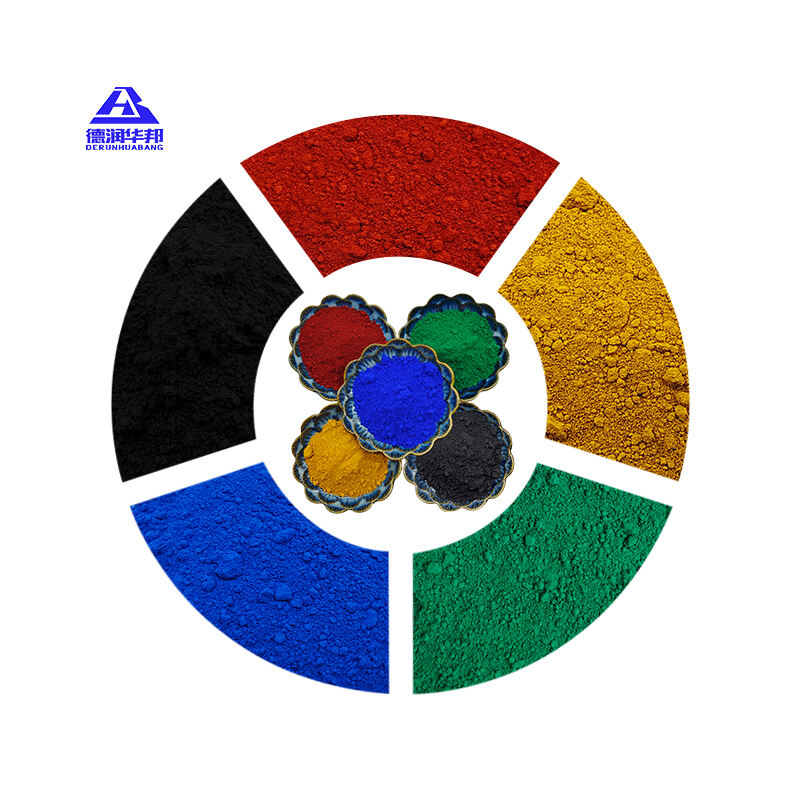 屋外用アートコーティング、テキスタイル染料、産業用腐食防止剤向けの多色鉄系酸化物顔料は、色の堅牢性、着色力、耐候性、分散性を提供します。