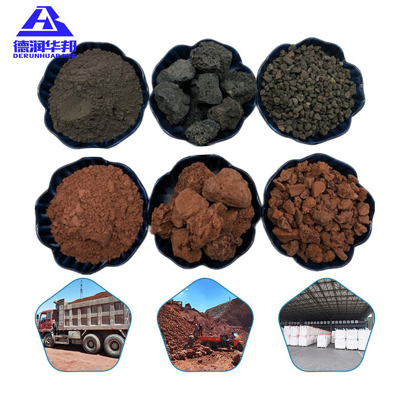 Sewage treatment filter material constructed wetland volcanic rock garden greening fish tank