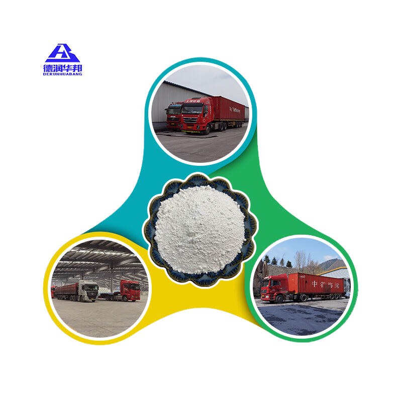 White Calcium Carbonate Powder for Mortar Industry Gypsum Materials Ink Industry Plastic Products