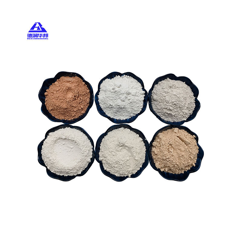 Kaolin powder functional mineral filler enhancing tensile strength tear resistance wear resistance aging resistance dimensional stability processing efficiency of rubber products