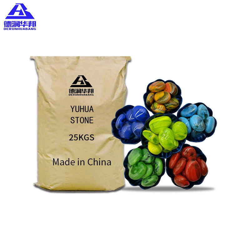 Multicolored Riverstones for road decoration bathroom decoration