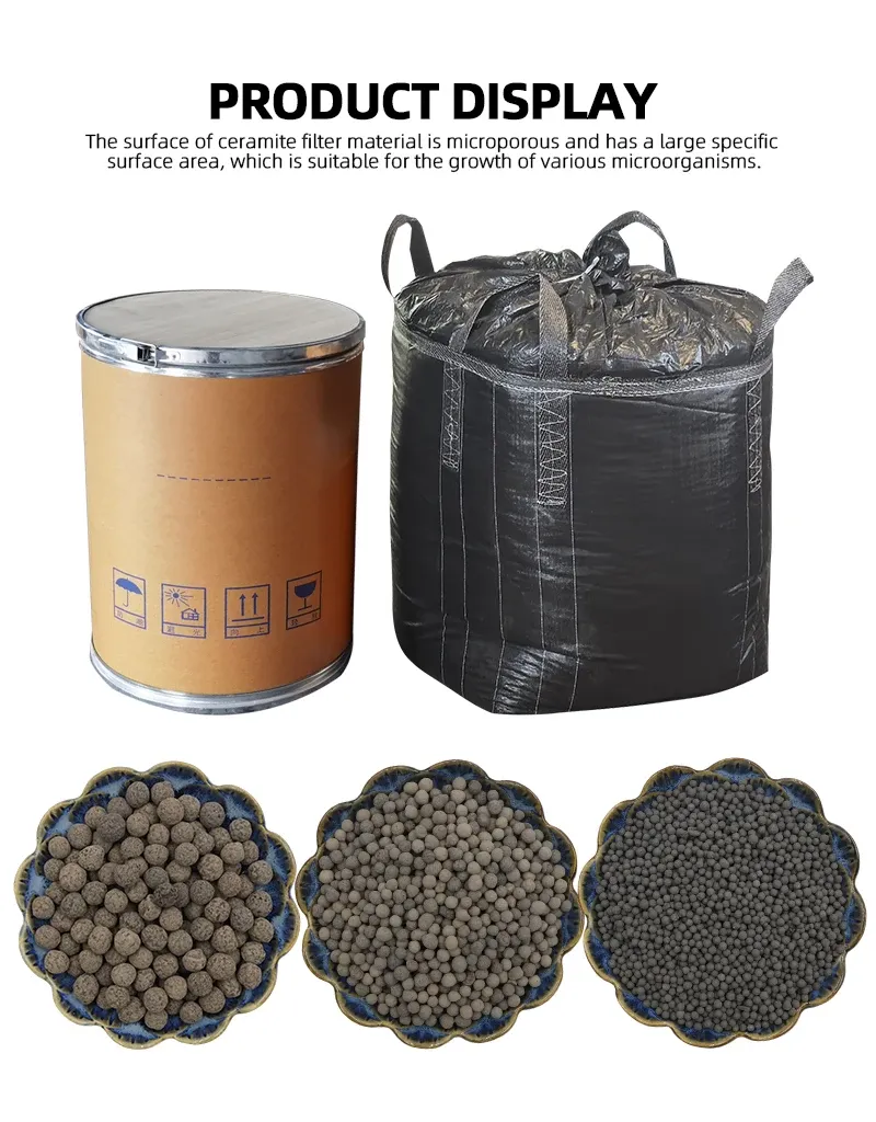 The Supply of Bio-ceramite Filter Material for Aeration Filter Is Stable and Moisture-proof supplier