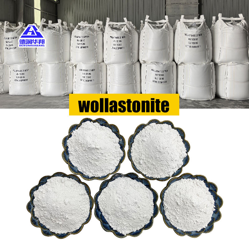 Wollastonite Powder High Aspect Ratio Reinforcement for Polypropylene Composites Enhance Tensile Strength Reduce Warpage Improve Heat Resistance Automotive Components