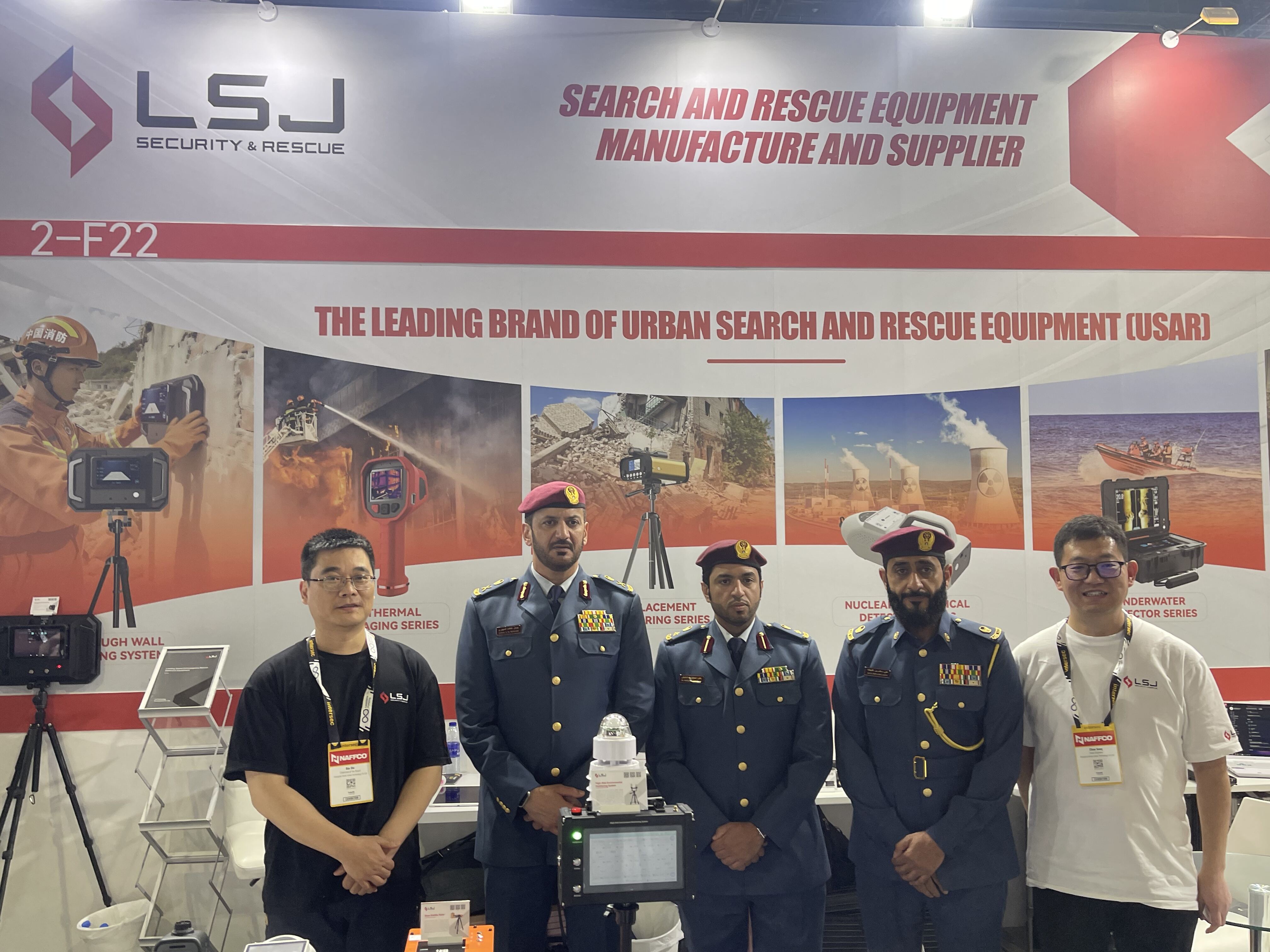 LSJ Achieves Strong Results at INTERSEC 2026 Dubai, Strengthening Global Emergency Response Partnerships