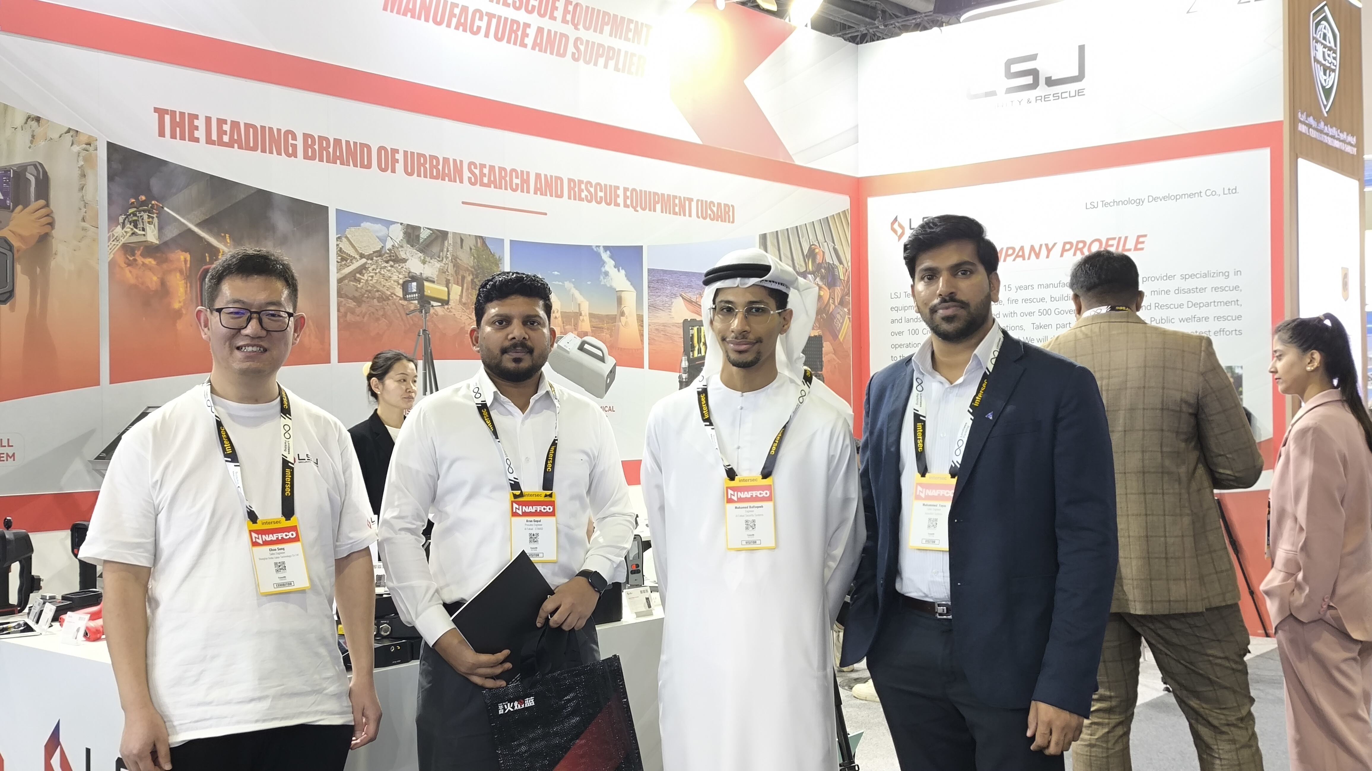 LSJ Achieves Strong Results at INTERSEC 2026 Dubai, Strengthening Global Emergency Response Partnerships