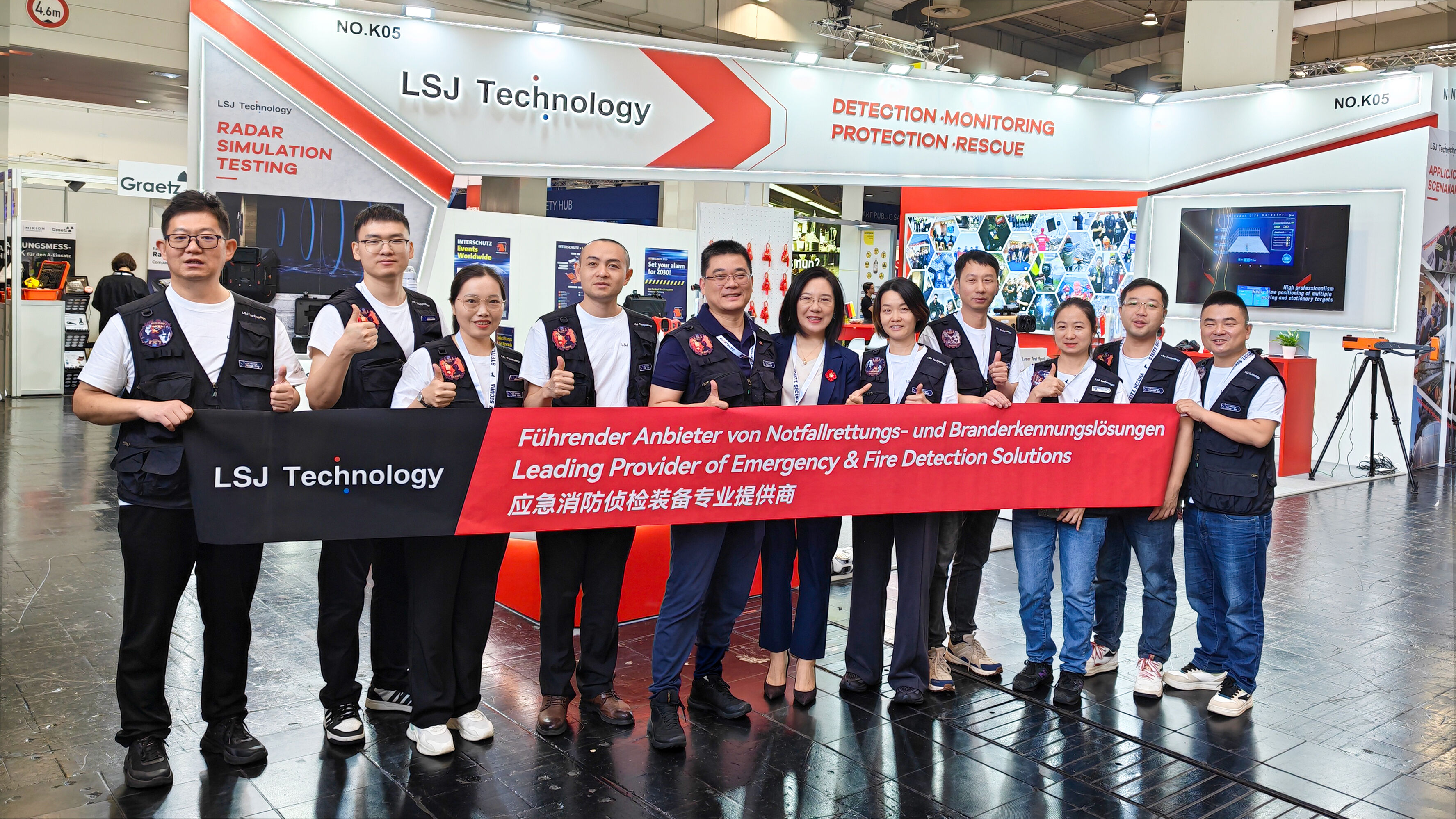 LSJ Secures Near-Million-Dollar Pre-Orders at Hannover Fire & Rescue Exhibition, Products Receive Strong Market Recognition