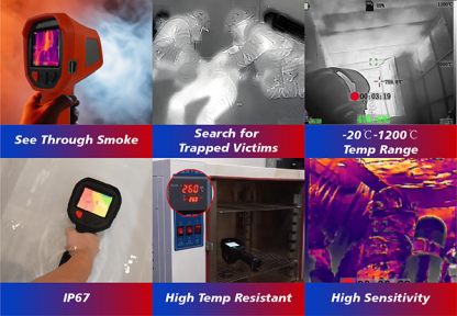 New Product TIG10 Infrared Thermal Imager for Gas Leaks