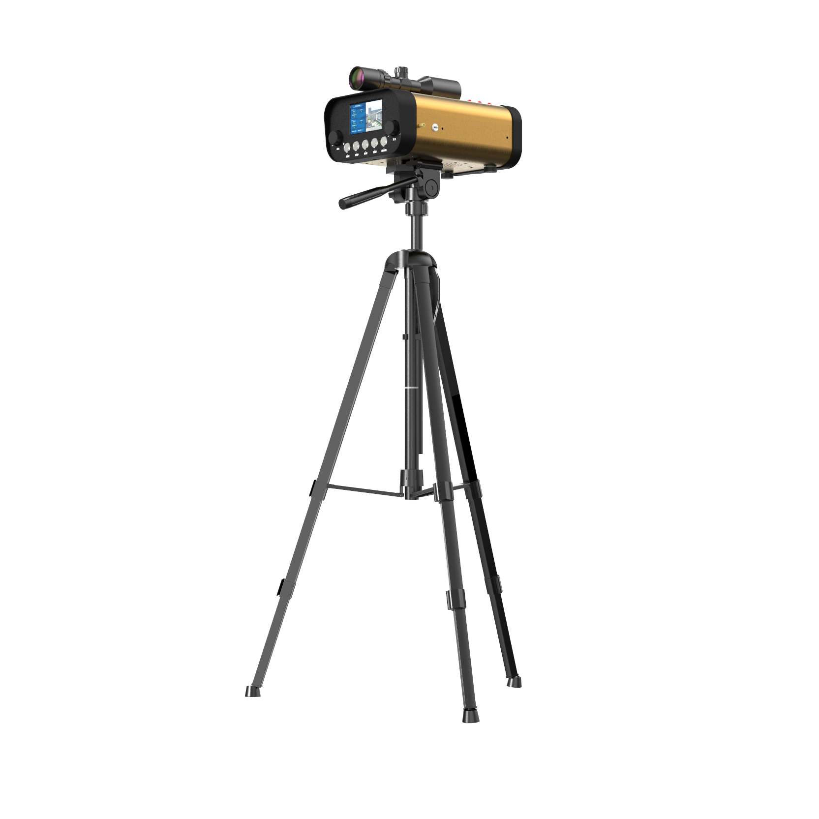 Telemetro de Movimento Estrutural a Laser Duplo YZ-120Pro