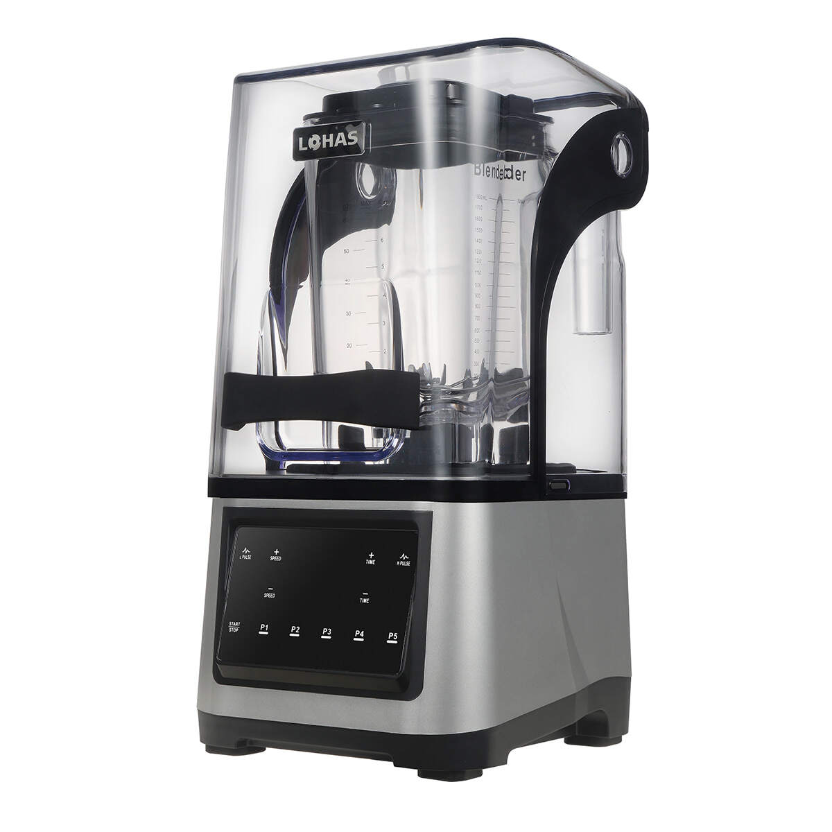 Combine-Q2268 professional commercial blender High Speed Commercial Kitchen Blender BPA-Free All IN 1 Low-Noise Sound Cover for Fresh Juice and Food Preparation