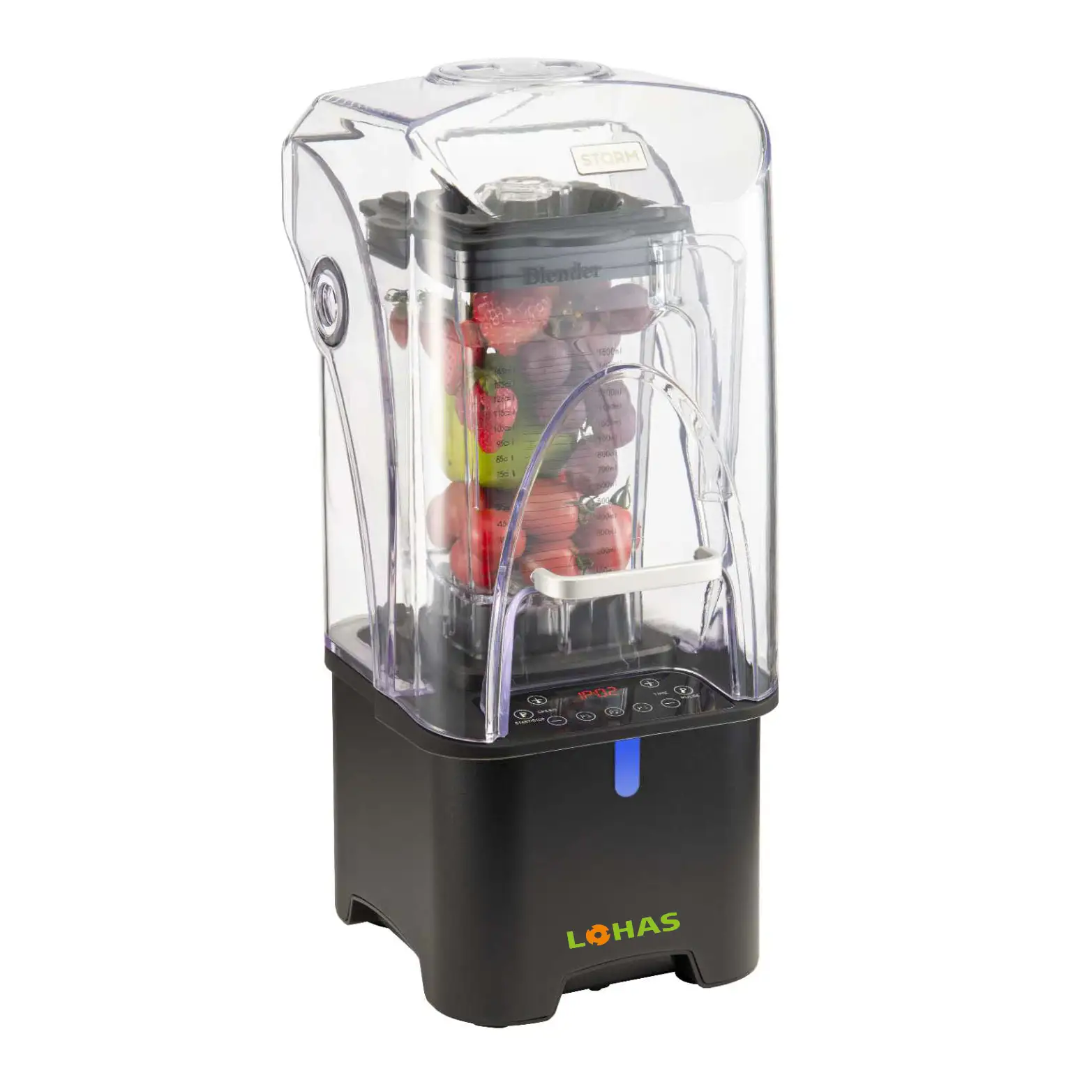 What is the best way to clean a commercial blender to ensure its longevity?