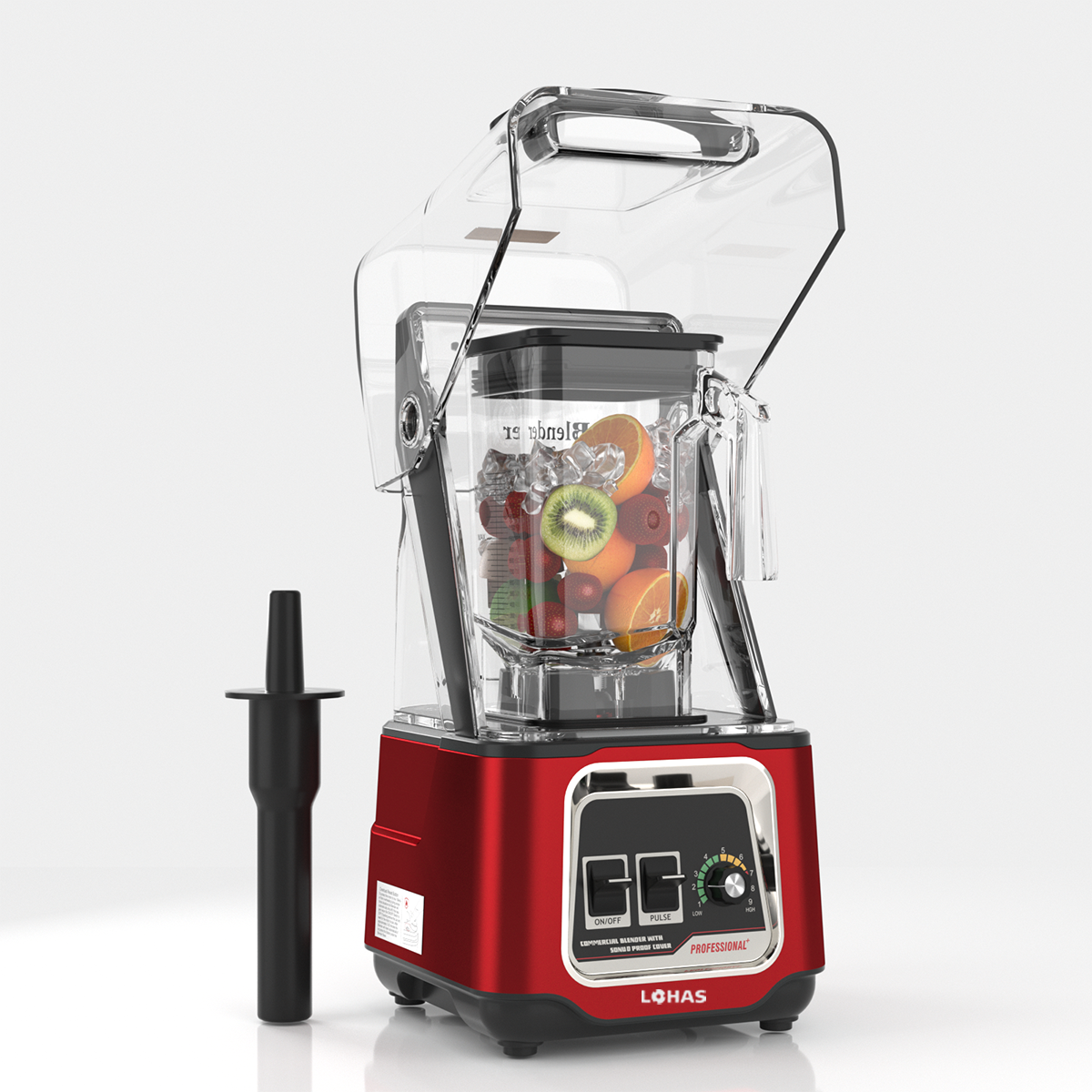 What are the main differences between a high-speed blender and a regular blender?