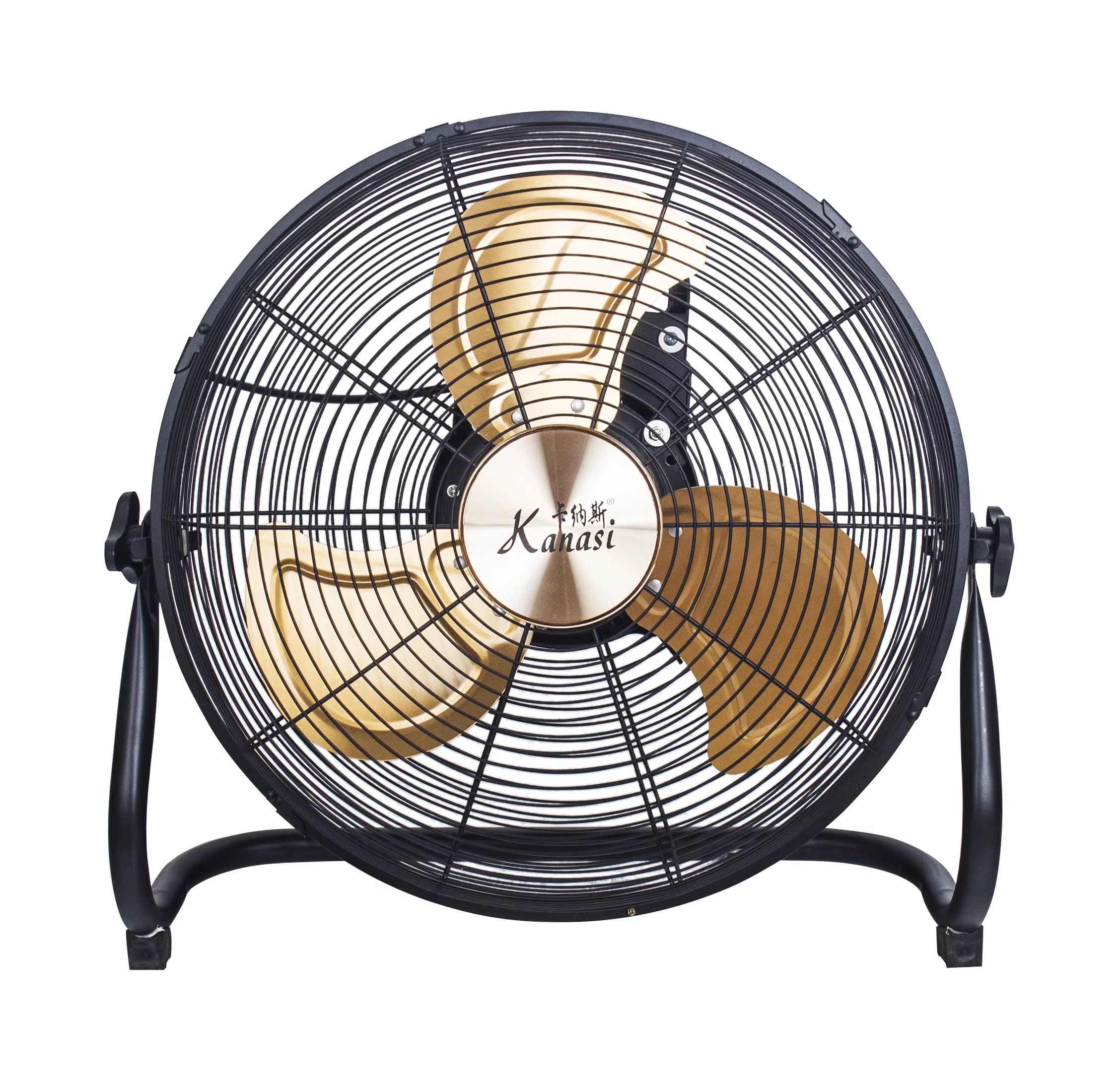 Factory OEM Black Metal Household  Antique Ventilador Extractor 3 Blades Industrial Floor Fans for Cows Sheds